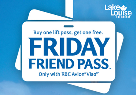 RBC Avion® Visa® - Friday Friend Pass (includes 2 tickets)